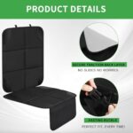 Aurelema Car Seat Protector: Non-Slip, Waterproof, Tablet Holder & Storage Pockets - Image 3
