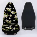 Tropical Plumeria Flower Car Seat Covers Set of 2 Universal Fit - Image 5
