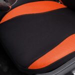Stylish Orange Butterfly Car Seat Covers - Full Set for Women, Universal Fit - Image 6