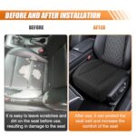 Premium Leather-Like Car Seat Cover: Waterproof, Non-Slip Universal Fit with Storage Pocket - Image 5