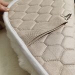 Premium Merino Lambskin Car Seat Cover - Ultra Soft Universal Fit, Ivory Sheepskin - Image 4