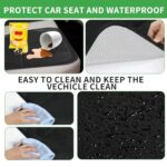Aurelema Car Seat Protector: Non-Slip, Waterproof, Tablet Holder & Storage Pockets - Image 6