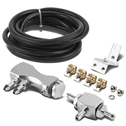 DNA Motoring BCT100SL Universal Fit Adjustable Boost Controller,Silver