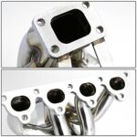 High-Flow Stainless Steel Turbo Exhaust Manifold for Performance Engines - Image 3