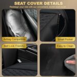 Joy Forserve Nissan Leather Seat Covers Waterproof 2 Pack Black - Image 6