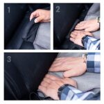 BDK Black Maui Tropical Front Car Seat Covers 2 Pack Universal Fit - Image 6
