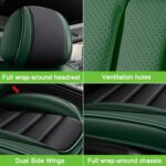 Subaru Crosstrek Seat Covers 2016-2024 Leather Waterproof 2PC - Image 3