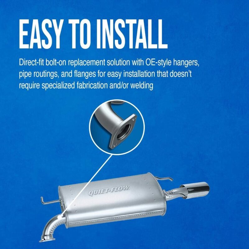 Walker Quiet-Flow SS: Muffler Magic for Your Ride!