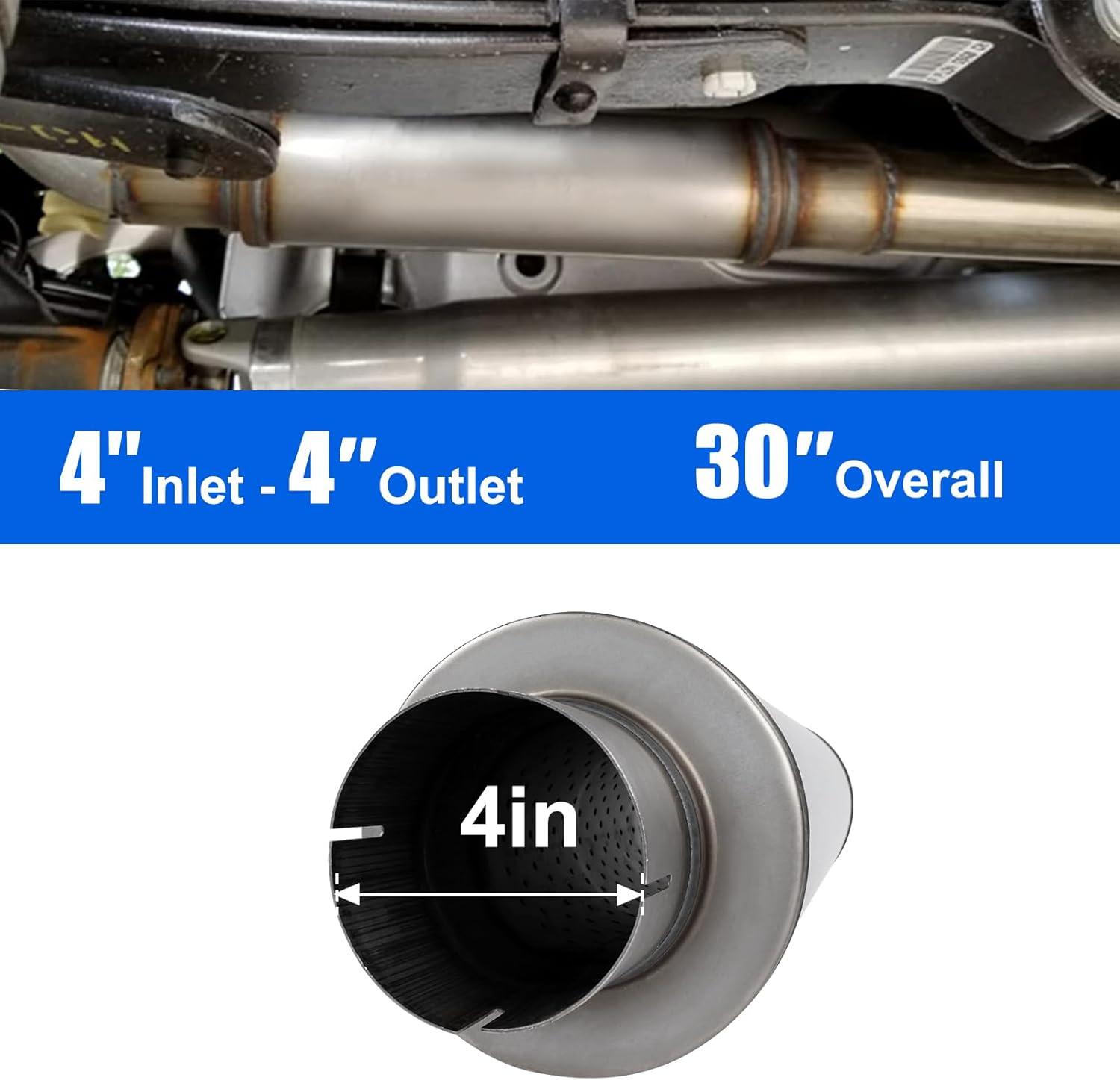 Rumble Ready: Ultimate 4″ Exhaust Muffler Upgrade