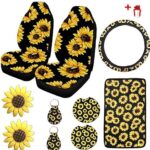 car seat covers sunflower