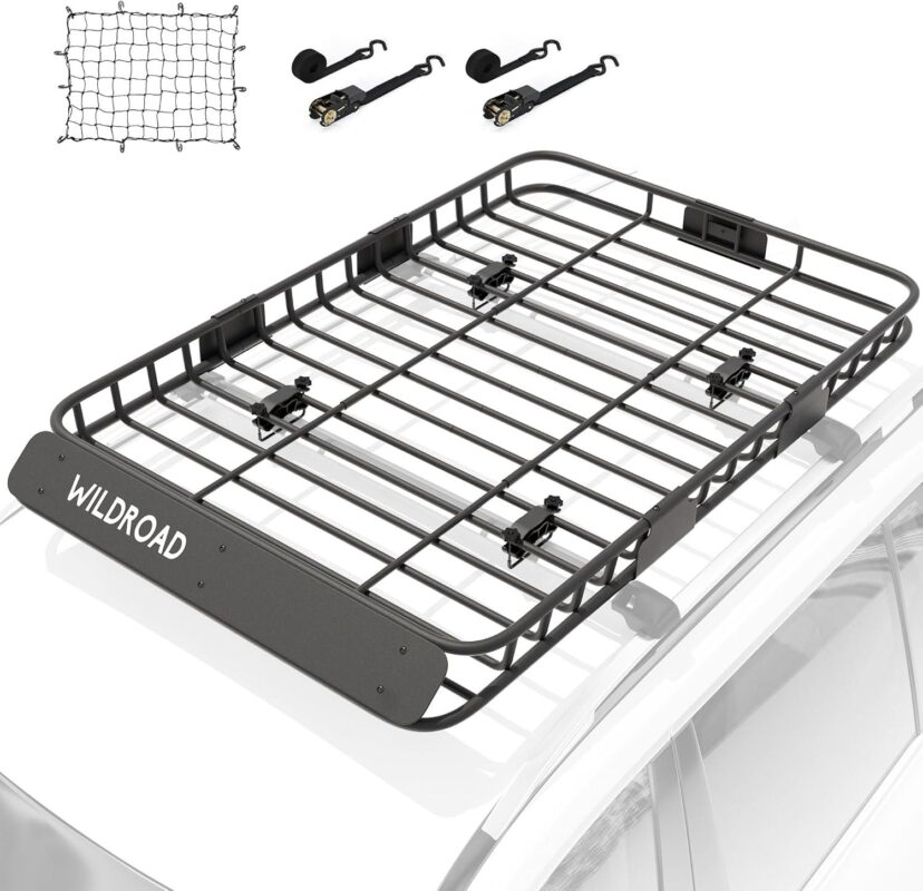 We Test Drive the WILDROAD Car Roof Cargo Basket: Road-Trip Ready!