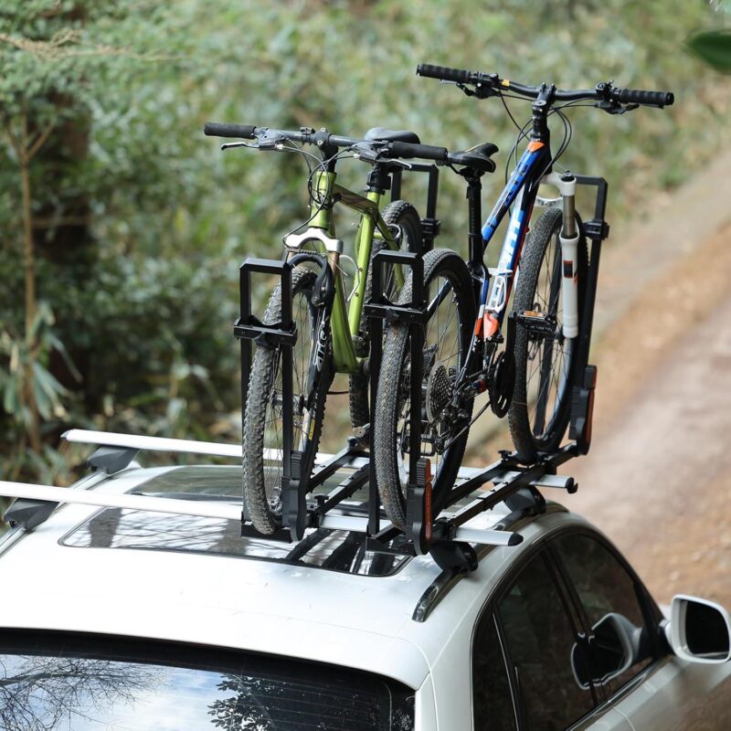 We Test the TOOENJOY Rooftop Bike Rack: Secure & Simple