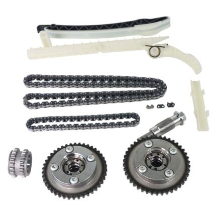 Autodevil Timing Chain Kit 2.0L 1.6L Fit for GLC300 2016-2018 for GLC250 2017-2018 for C300 C250 C200 15-18, for GLA250 15-18 CLA200 13-18 GLA180 17-18, for E300 / E250 / E200 Engine Time Parts
