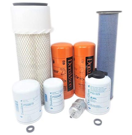 CFKIT Maintenance Filter Kit Compatible with CASE 580SK Loader Backhoes