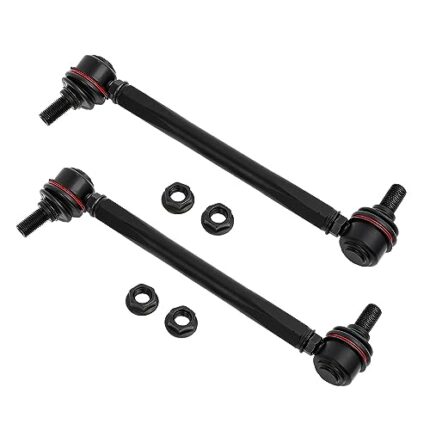 FAPO RACING Adjustable Front Stabilizer Sway Bar End Links Kits 225MM-265MM (Overall Length Bolt to Bolt), Ball Joint Stud Size 12mm, Aluminum Sway Bar
