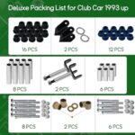 Club Car DS Front Rear Suspension Bushing Kit 1993-Up Golf Cart - Image 2