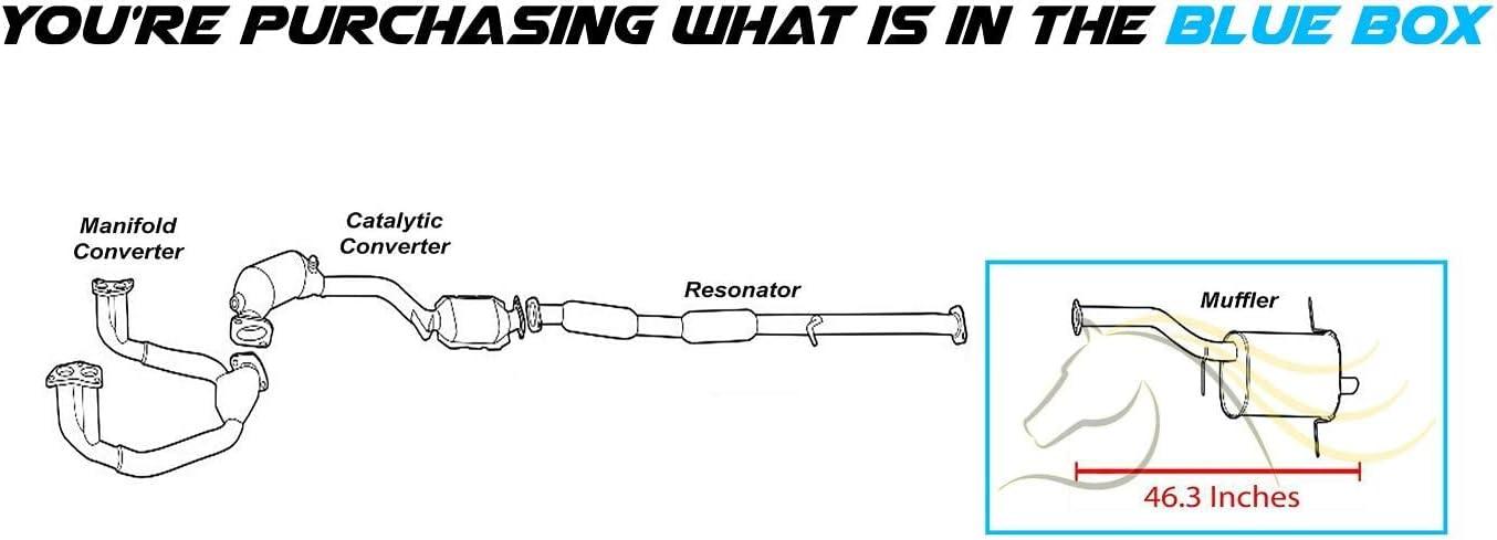 Subaru Forester Muffler: stainless Steel Power Boost!