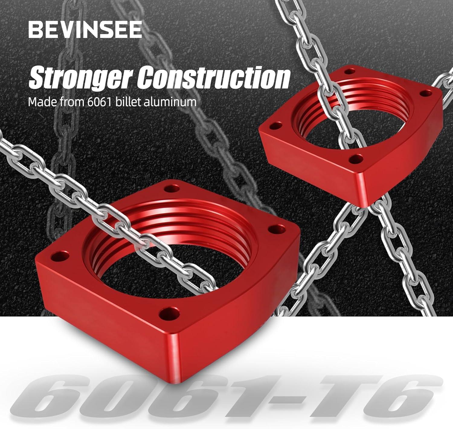 Boost Your Ride: Red Throttle Body spacer Power!