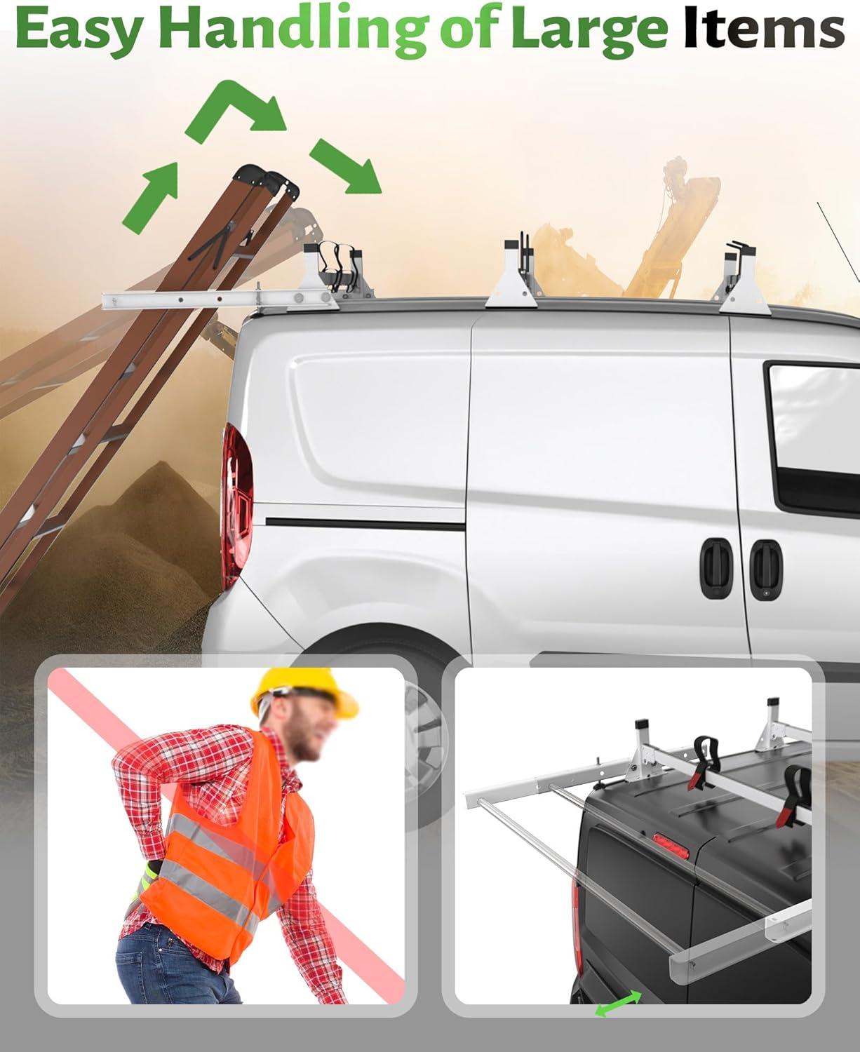 We Review the StarONE Van Ladder rack: Commercial-Grade Hauling Power