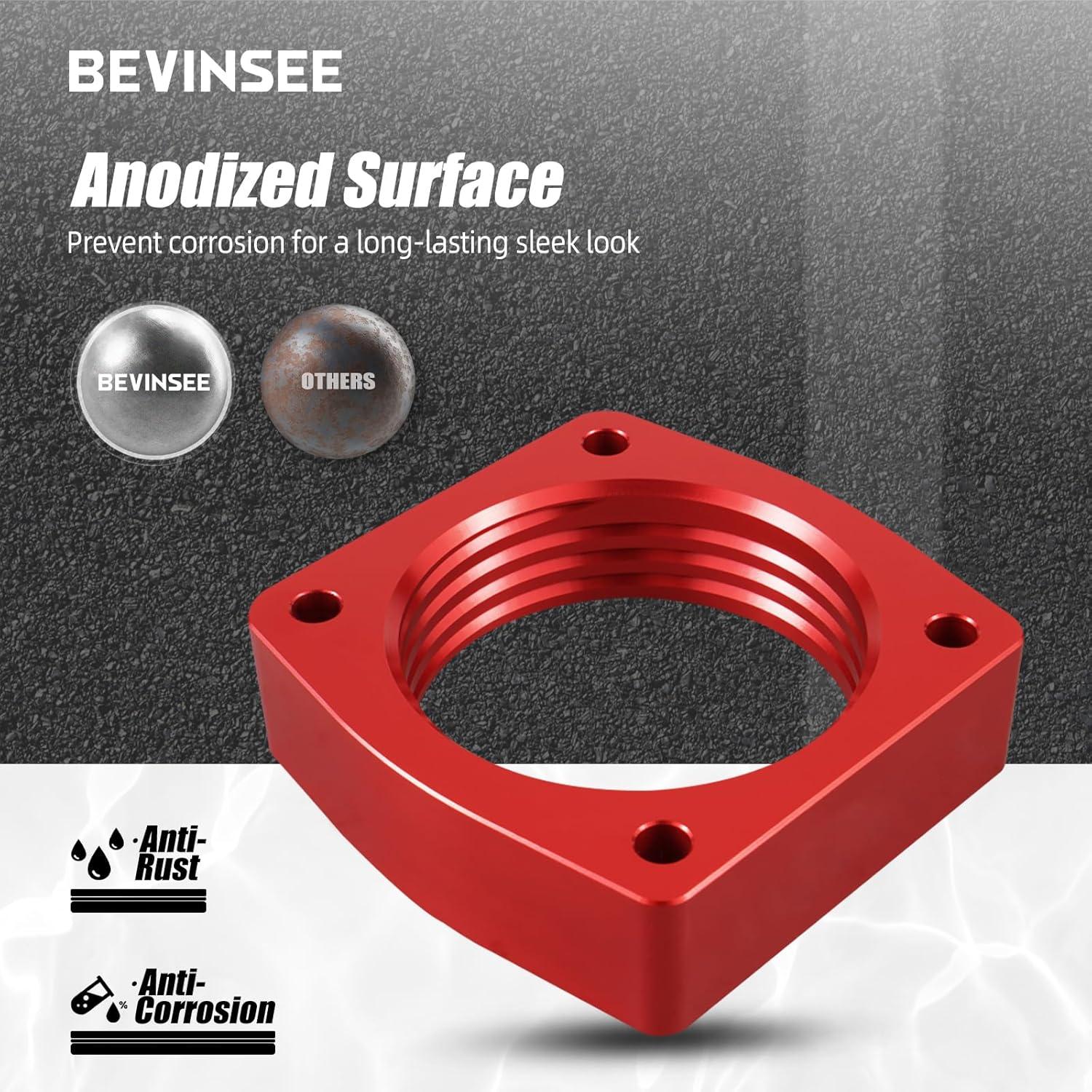 Boost Your Ride: Red Throttle Body Spacer Power!