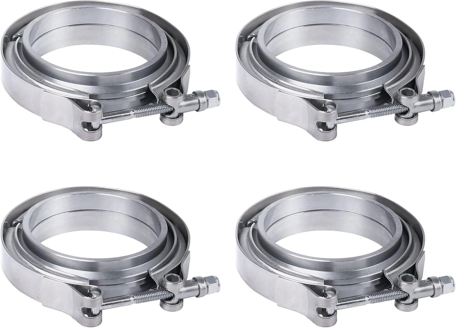 Turbo-Ready V-Band Clamps: ⁢Exhaust Power Unleashed!