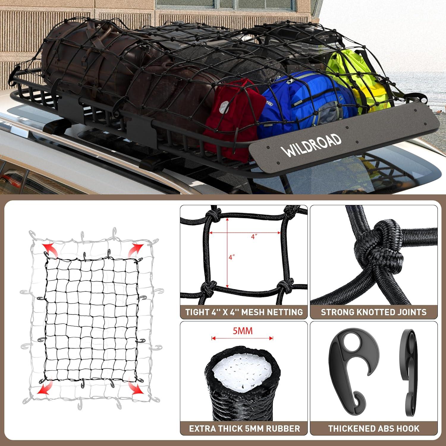 We Test Drive the‍ WILDROAD Car Roof Cargo Basket: Road-Trip Ready!