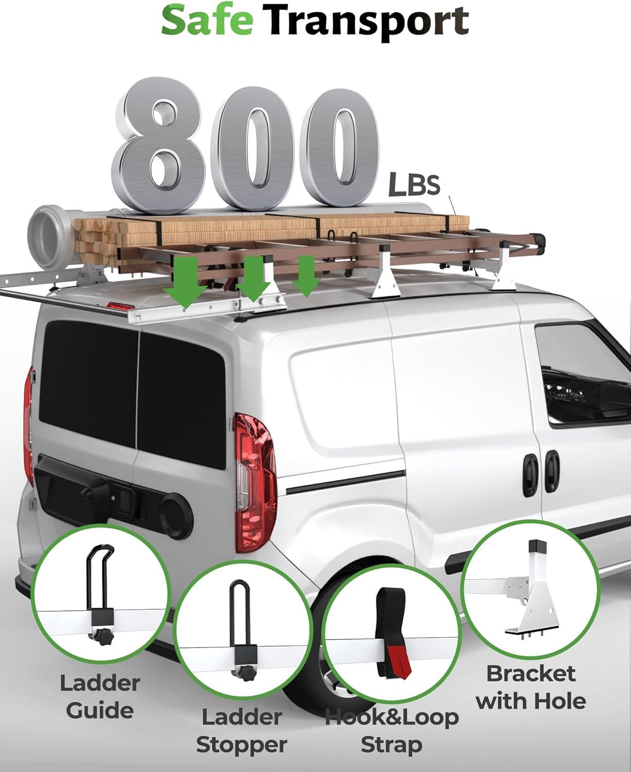 We Review the StarONE Van Ladder Rack: Commercial-Grade Hauling Power
