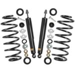 OREDY Rear Shock Absorbers Coil Spring Conversion Kit for 1990-2002 Lincoln Town Car/1992-2002 Ford Crown Victoria/Mercury Grand Marquis - 90003