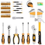 DEKOPRO 158pc Home Auto Repair Tool Kit with Storage Case - Image 3