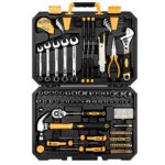 DEKOPRO 158pc Home Auto Repair Tool Kit with Storage Case - Image 4