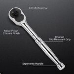 WORKPRO 3PC Ratchet Set 72-Tooth Quick Release 1/4 3/8 1/2 Drive - Image 5