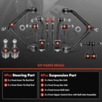 Complete Suspension Kit 12pc for Dodge Durango Chrysler Aspen 04-09 - Image 3