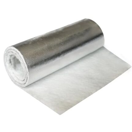 Exhaust Wrap Heat Shield Automotive Aluminum Material Muffler Wrap Insulation Armor, Motorcycle Fiber Exhaust Muffler Mat