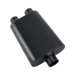 TECTRUC 3" Dual Chamber Performance Muffler Aggressive Sound Black - Image 8