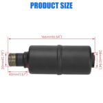 YOXUFA Performance Exhaust Header for Predator 212cc Mini Bike Go Kart with Heat Shield
``` - Image 7