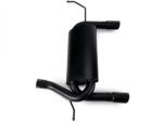 RedRock Axle Back Exhaust Black Tips 07-18 Jeep Wrangler JK - Image 3