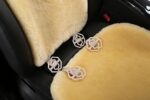 U&M Sheepskin Car Seat Cover Wool Fur Cushion Universal Warm - Image 5