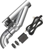 Electric Exhaust Cutout 3 Inch with Elbow Muffler Valvtronic Exhaust Valve Kit (1 Controller, 1 Valve) (3in)
