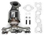 Aumzong 674-071 Front Manifold Catalytic Converter Compatible with 2013-2015 Kia Sorento 2013-2016 Hyundai Santa Fe Sport L4 2.4L (EPA Compliant)