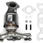 Aumzong 674-071 Front Manifold Catalytic Converter Compatible with 2013-2015 Kia Sorento 2013-2016 Hyundai Santa Fe Sport L4 2.4L (EPA Compliant)