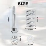 Sandfren M10x1.5 Exhaust Manifold Bolts Kit Stainless Steel Universal Fit - Image 2