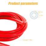 10ft Silicone Vacuum Hose 1/4" High Temp 130PSI Auto Radiator Red - Image 2