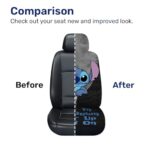 GENANY Cartoon Character Car Seat Covers 2PC Universal Fit SUV Truck - Image 7