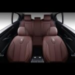 Aupaver Waterproof Brown Leather Car Seat Covers Full Set 5-Seat - Image 6