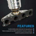 Catalytic Converter for 2013-2016 Hyundai Santa Fe Kia Sorento 2.4L - Image 4
