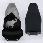 Elephant Print Car Seat Covers 2PC Universal Breathable Auto SUV - Image 5
