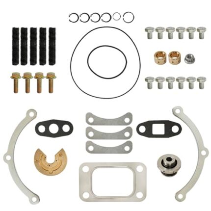 Silscvtt Turbocharger Repair Kit Replacement for T3 T4 T04B T04E Turbo Charger T3T4