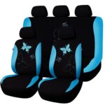 car seat covers blue