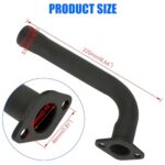 YOXUFA Performance Exhaust Header for Predator 212cc Mini Bike Go Kart with Heat Shield
``` - Image 6
