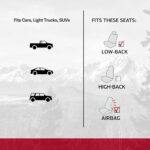Dickies Front Car Seat Covers 2-Pack Universal Fit Airbag Safe - Image 6